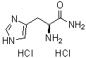 structure of CAS# 71666-95-0, L-Histidinamide dihydrochloride