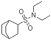 CAS 登录号：7167-15-9, N,N-二乙基双环[2.2.2]辛烷-2-磺酰胺