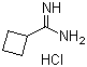 structure of CAS# 71690-89-6, 环丁烷甲脒盐酸盐