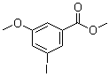 structure of CAS# 717109-27-8, 3-碘-5-甲氧基苯甲酸甲酯