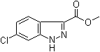 structure of CAS# 717134-47-9, 6-氯-1H-吲唑-3-羧酸甲酯