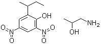 CAS # 71735-19-8, 2-sec-Butyl-4,6-dinitrophenol compd. with isopropanolamine