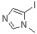 structure of CAS# 71759-88-1, 5-碘-1-甲基-1H-咪唑