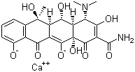 CAS # 7179-50-2, Calcium oxytetracycline, Oxytetracycline calcium