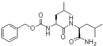 structure of CAS# 71800-39-0, N-[(Phenylmethoxy)carbonyl]-L-leucyl-L-leucinamide