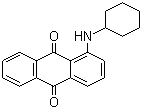 CAS # 71832-19-4, Solvent Red 168, 1-(Cyclohexylamino)anthracene-9,10-dione