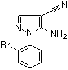 structure of CAS# 71856-54-7, 5-氨基-1-(2-溴苯基)-1H-吡唑-4-甲腈