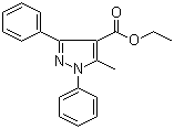 CAS # 7189-04-0, 5-Methyl-1,3-diphenyl-1H-pyrazole-4-carboxylic acid ethyl ester