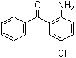 structure of CAS# 719-59-5, 2-氨基-5-氯二苯甲酮