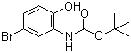 structure of CAS# 719310-30-2, N-Boc-2-Amino-4-bromophenol