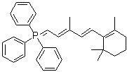 CAS 登录号：71987-74-1, [(2E,4E)-3-甲基-5-(2,6,6-三甲基-1-环己烯-1-基)-2,4-戊二烯亚基]三苯基膦烷