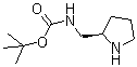 structure of CAS# 719999-54-9, [(2R)-2-吡咯烷甲基]氨基甲酸叔丁酯