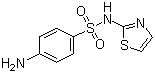 structure of CAS# 72-14-0, 磺胺噻唑