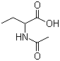 structure of CAS# 7211-57-6, N-Acetyl-2-aminobutyric acid