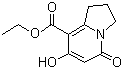 structure of CAS# 72130-68-8, 7-羟基-5-氧代-1,2,3,5-四氢氮茚-8-甲酸乙酯
