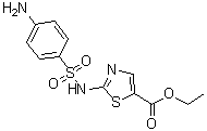 CAS 登录号：721918-77-0, 2-[[(4-氨基苯基)磺酰基]氨基]-5-噻唑羧酸乙酯