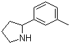 CAS # 72216-05-8, 2-(3-Methylphenyl)pyrrolidine