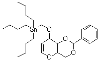 CAS # 72246-03-8, 1,5-Anhydro-2-deoxy-4,6-O-(phenylmethylene)-3-O-[(tributylstannyl)methyl]-D-ribo-hex-1-enitol
