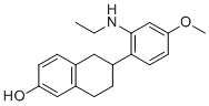 CAS 登录号：722520-42-5, 6-(2-(乙氨基)-4-甲氧基苯基)-5,6,7,8-四氢萘-2-醇