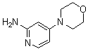 structure of CAS# 722549-98-6, 4-(吗啉-4-基)吡啶-2-胺