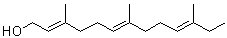 CAS # 7226-87-1, 3,7,11-Trimethyl-2,6,10-tridecatrien-1-ol