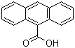 structure of CAS# 723-62-6, 9-Anthracenecarboxylic acid