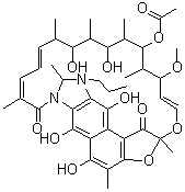 CAS # 72366-48-4, N,3-[Ethylidene(propylimino)]rifamycin