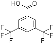 structure of CAS# 725-89-3, 3,5-Bis(trifluoromethyl)benzoic acid