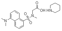 CAS 登录号：72517-44-3, 丹酰肌氨酸哌啶盐