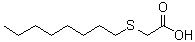 CAS # 7252-60-0, (Octylthio)acetic acid, 2-(Octylthio)acetic acid