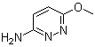 3-氨基-6-甲氧基哒嗪分子结构 (CAS 7252-84-8)