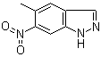 structure of CAS# 72521-00-7, 5-Methyl-6-nitroindazole