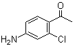 structure of CAS# 72531-23-8, 1-(4-氨基-2-氯苯基)乙酮