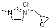 CAS # 725736-43-6, 1-Methyl-3-(oxiranylmethyl)-1H-imidazolium chloride