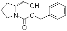 structure of CAS# 72597-18-3, N-Cbz-D-Prolinol