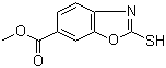 CAS # 72752-81-9, 2-Mercaptobenzooxazole-6-carboxylic acid methyl ester