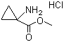 structure of CAS# 72784-42-0, 1-氨基环丙烷甲酸甲酯盐酸盐
