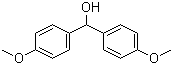 structure of CAS# 728-87-0, 4,4'-Dimethoxybenzhydrol