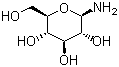 structure of CAS# 7284-37-9, beta-D-Glucopyranosylamine