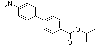 structure of CAS# 728919-08-2, 4'-氨基联苯-4-羧酸异丙酯