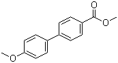 structure of CAS# 729-17-9, Methyl 4'-methoxy[1,1'-biphenyl]-4-carboxylate