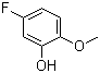 structure of CAS# 72955-97-6, 5-Fluoro-2-methoxyphenol