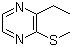 structure of CAS# 72987-62-3, 2-Ethyl-3-(methylthio)pyrazine