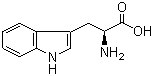 CAS # 73-22-3 (80206-30-0), L-Tryptophan, L(-)-Tryptophan, (S)-2-Amino-3-(1H-indol-3-yl)propanoic acid, L-alphs-Amino-3-indolepropionic acid, Indole-3-alanine, Trp