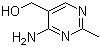 structure of CAS# 73-67-6, 4-氨基-5-羟甲基-2-甲基嘧啶