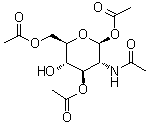 CAS 登录号：73024-74-5, 2-(乙酰氨基)-2-脱氧-beta-D-吡喃葡萄糖 1,3,6-三乙酸酯