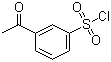 structure of CAS# 73035-16-2, 3-Acetylbenzenesulfonyl chloride