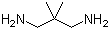 structure of CAS# 7328-91-8, 2,2-Dimethyl-1,3-propylenediamine
