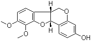structure of CAS# 73340-41-7, 3-Hydroxy-9,10-dimethoxyptercarpan