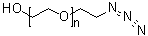 structure of CAS# 73342-16-2, Polyethylene glycol monoazide